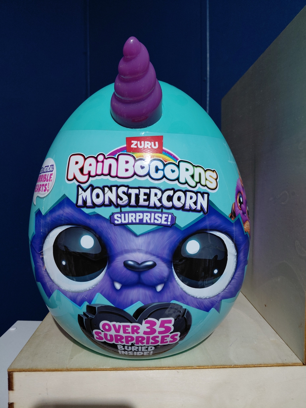 ZURU Rainbocorns Monstercorn Surprise! Toy - Teal & Purple